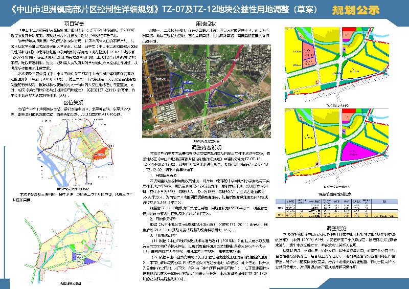 附件：《幸运时时彩(中国)开奖记录查询站
坦洲镇南部片区控制性详细规划》TZ-07及TZ-12地块公益性用地调整(草案).jpg