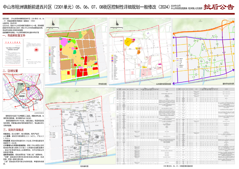 附件：幸运时时彩(中国)开奖记录查询站
坦洲镇新前进西片区（2301单元）05、06、 07、08街区控制性详细规划一般修改（2024）批后公告.jpg