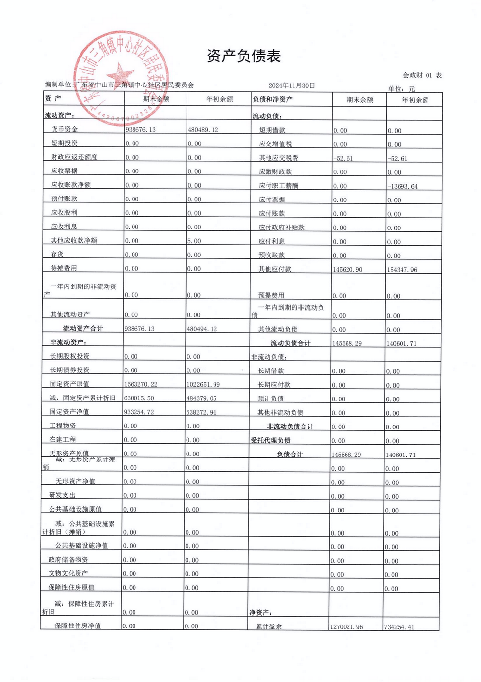 中心社区2024年11月财务公开_00.png